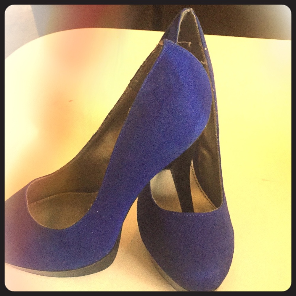 High heels/blue